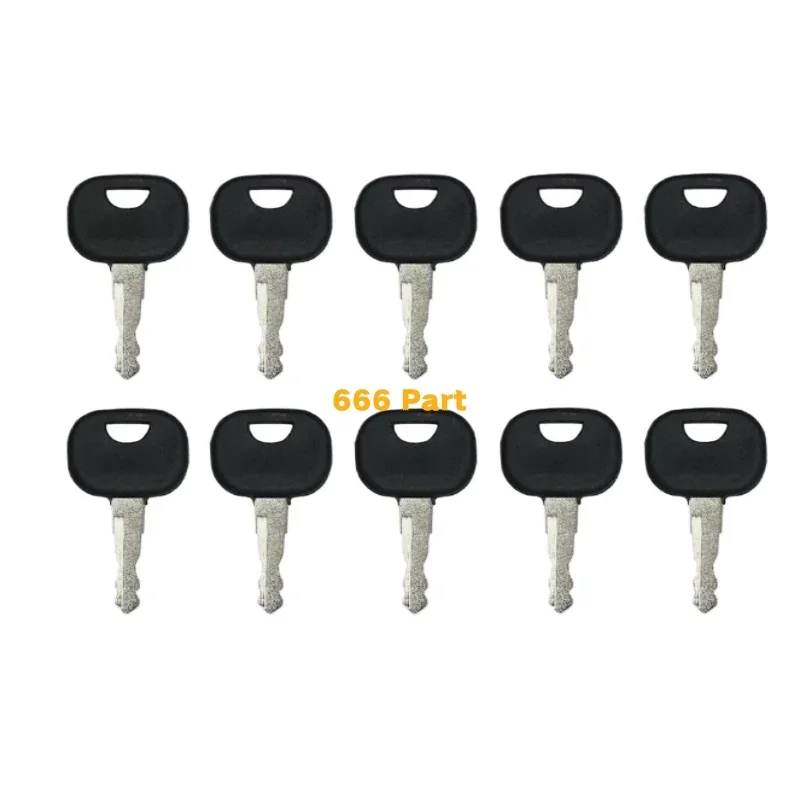 Fit for JCB Bomag Dynapac Terex Vibromax New Holland NH for Ford Moxy Hamm for Volvo Key 85804675 14603 10PCS