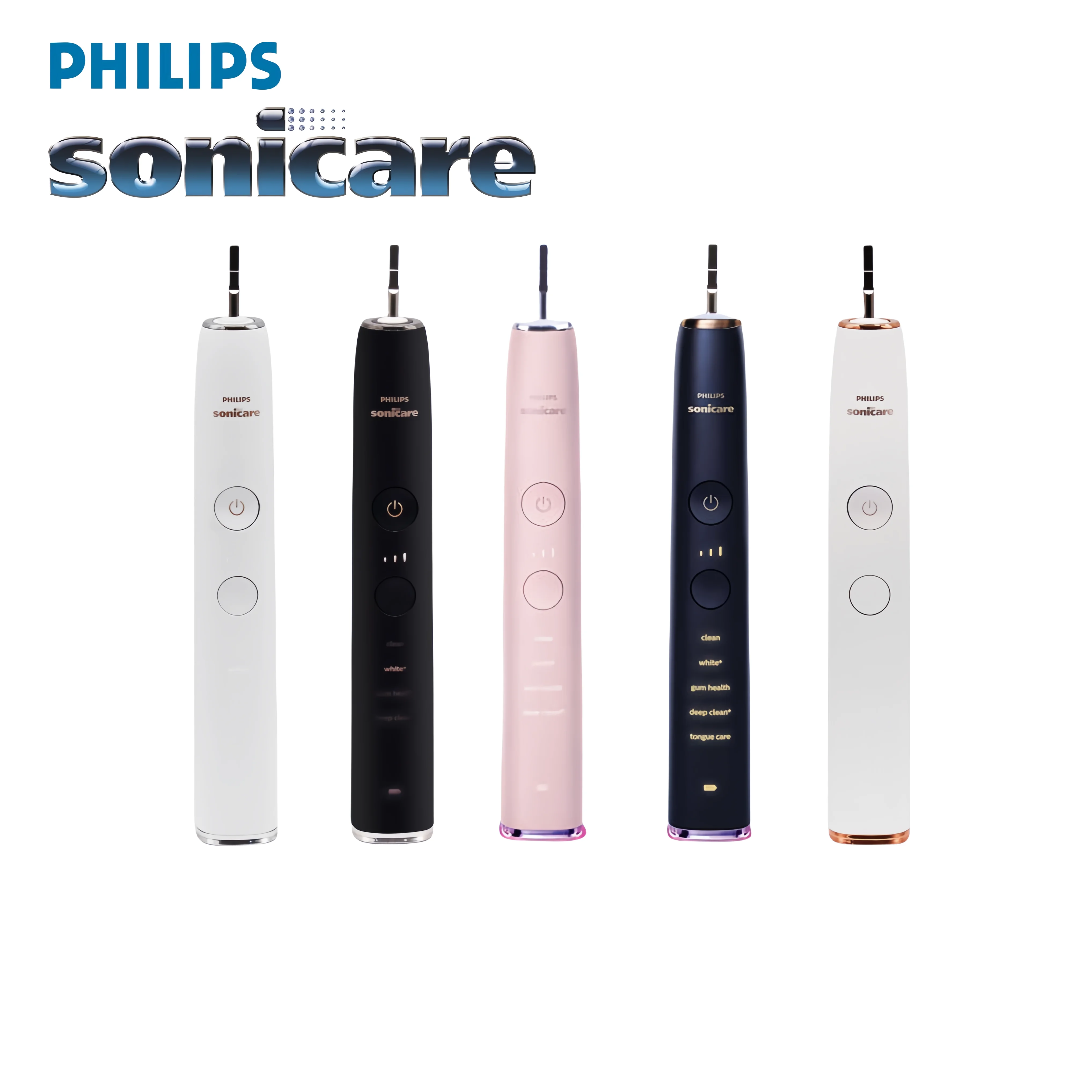 

Philips Sonicare DiamondClean HX9903 rechargeable electric toothbrush Philips Replacement Heads G3 Adult Black Free Shipping