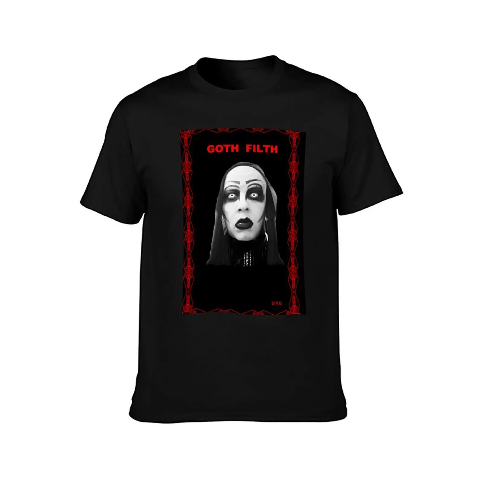 Dementia Von Grimm Goth Filth T-Shirt Casual Trendy Streetwear Tee Shirt T-Shirt