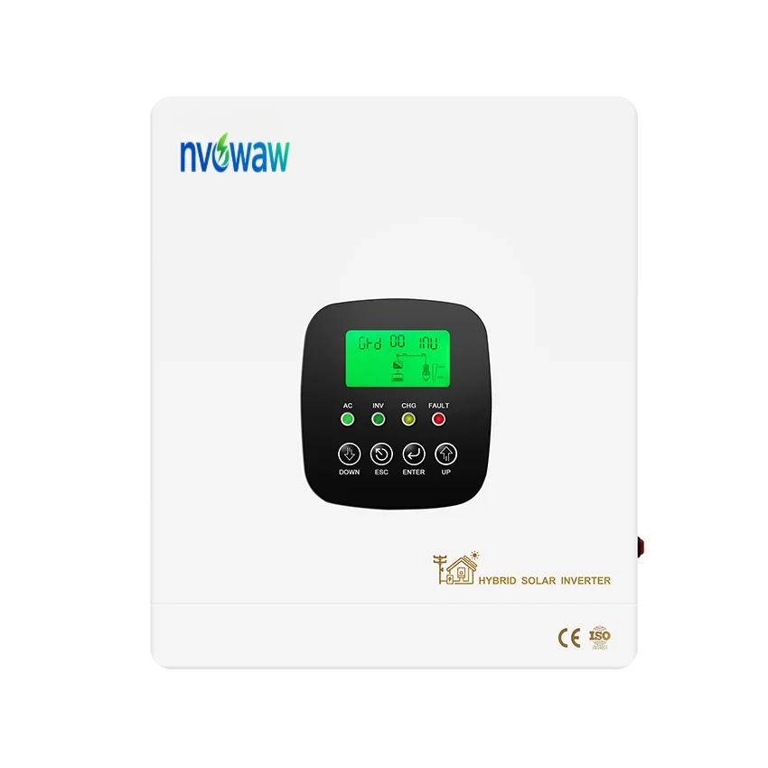 6kva 10.2kw 10kva 4kw 12kw 8kw 5 8 Kw 10kw 6kw 3kw 3000w 10 Kw 5kw 24v 48v Grid MPPT Hybrid Solar Power Inverter Pure Single