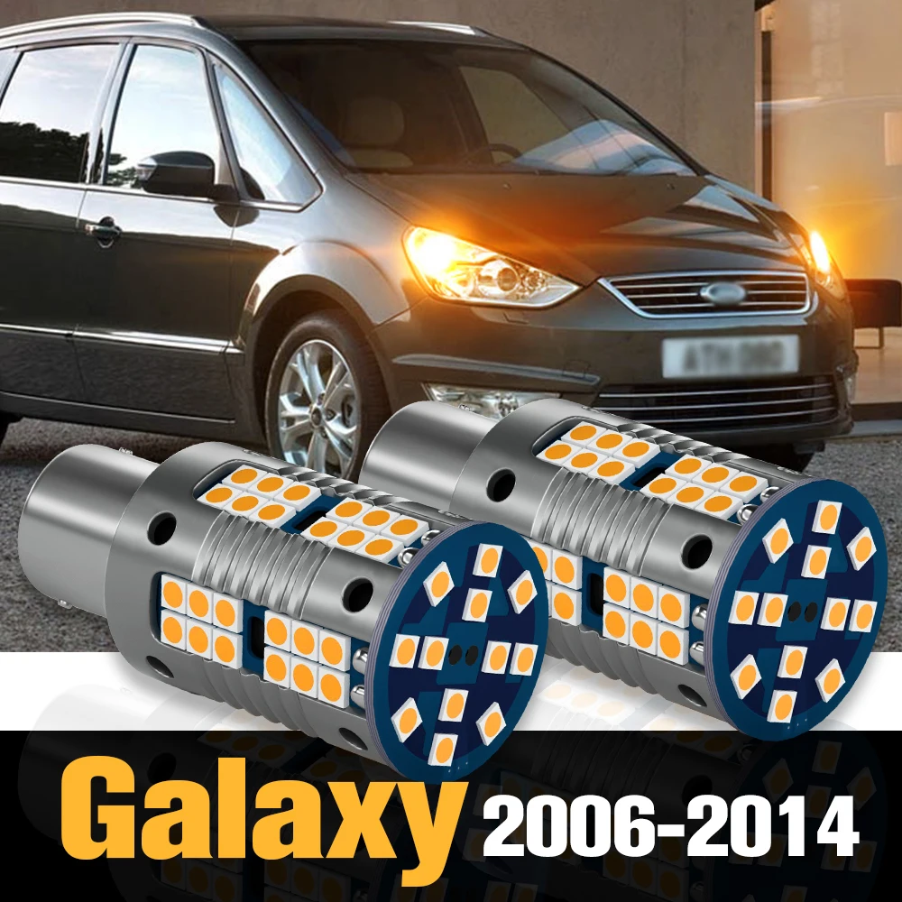 

2pcs Canbus LED Turn Signal Light Lamp Accessories For Ford Galaxy 2006 2007 2008 2009 2010 2011 2012 2013 2014