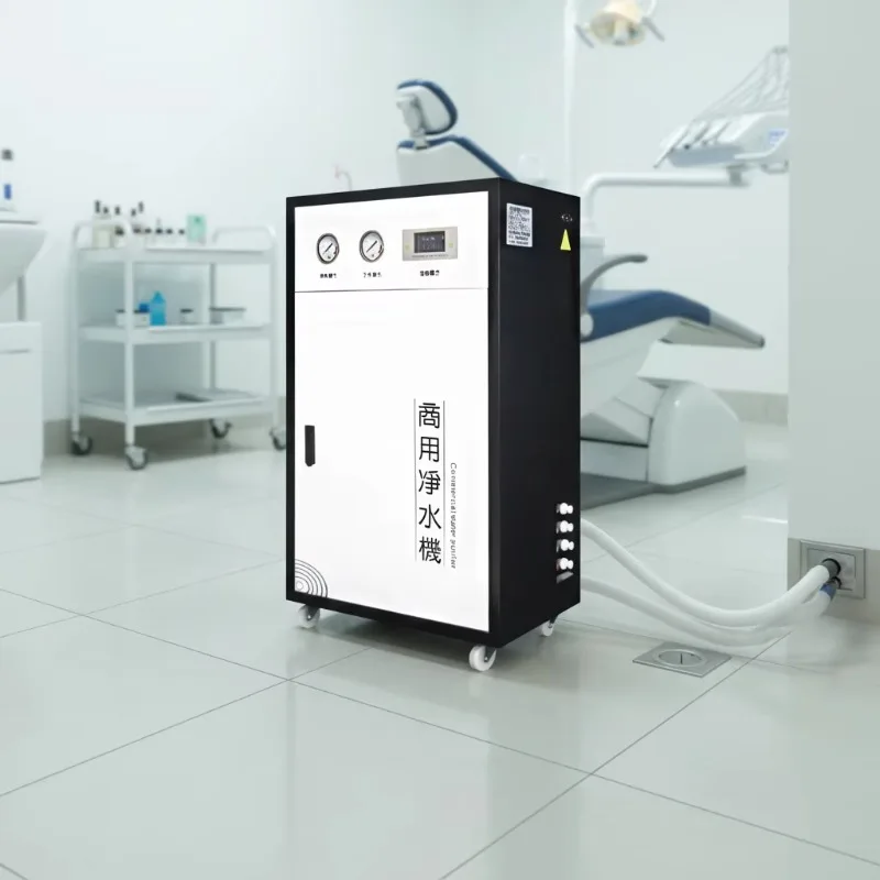 Smart RO Water System 60LPH 400GPD Compact Cabinet For Dental Clinic Medical Center Water Unit RO