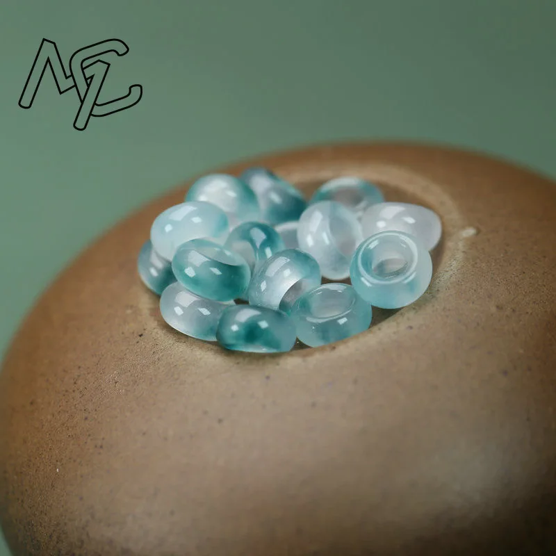 

Зеленый нефрит 10 мм, круглая бусина, браслет «сделай сам», серьги-подвески, очаровательные украшения, модные аксессуары, амулет, подарки для женщин и мужчин