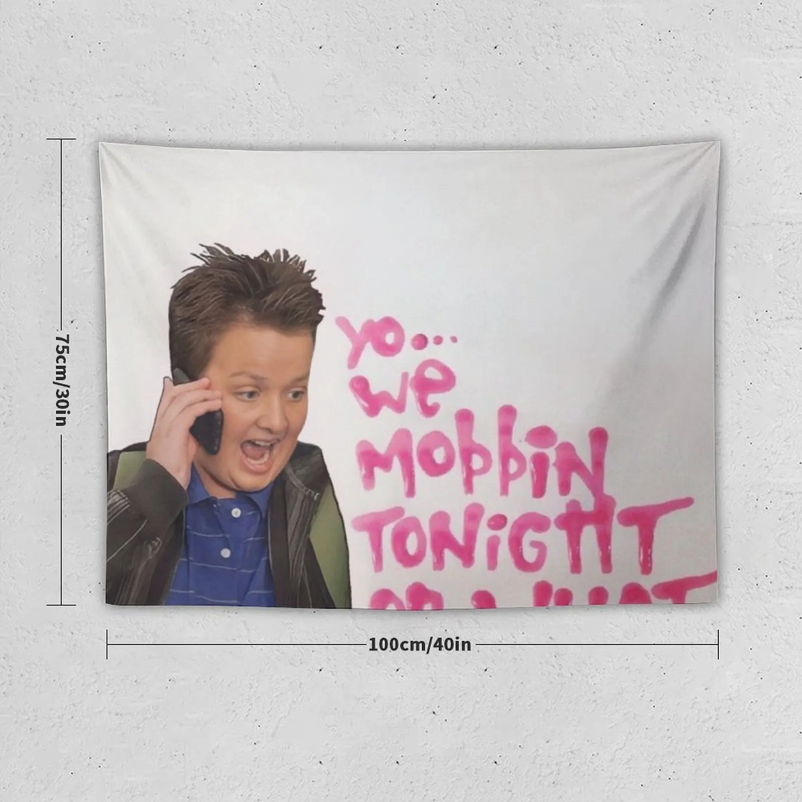 Gibby Mobbin Or What? Tapestry Room Decorations Aesthetic Cute Room Things Bathroom Decor Tapestry