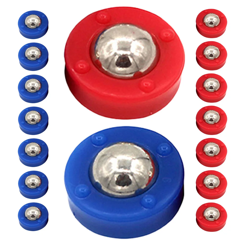 

16 Pcs Shrimpboard Tabletop Shuffleboard Game Accessories Plastic Sliding Bead Games