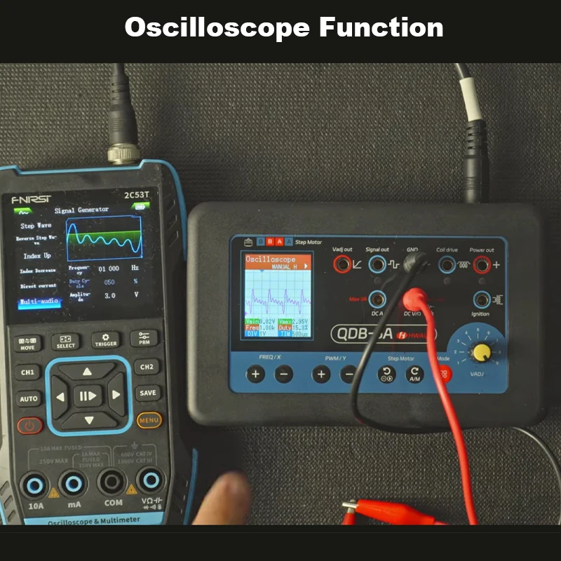 QDB5A راسم الذبذبات السيارة المتعدد 2/3/4-سلك ملف الإشعال تستر لتويوتا فولفو نيسان هوندا الاستشعار الملف اللولبي صمام تستر #5