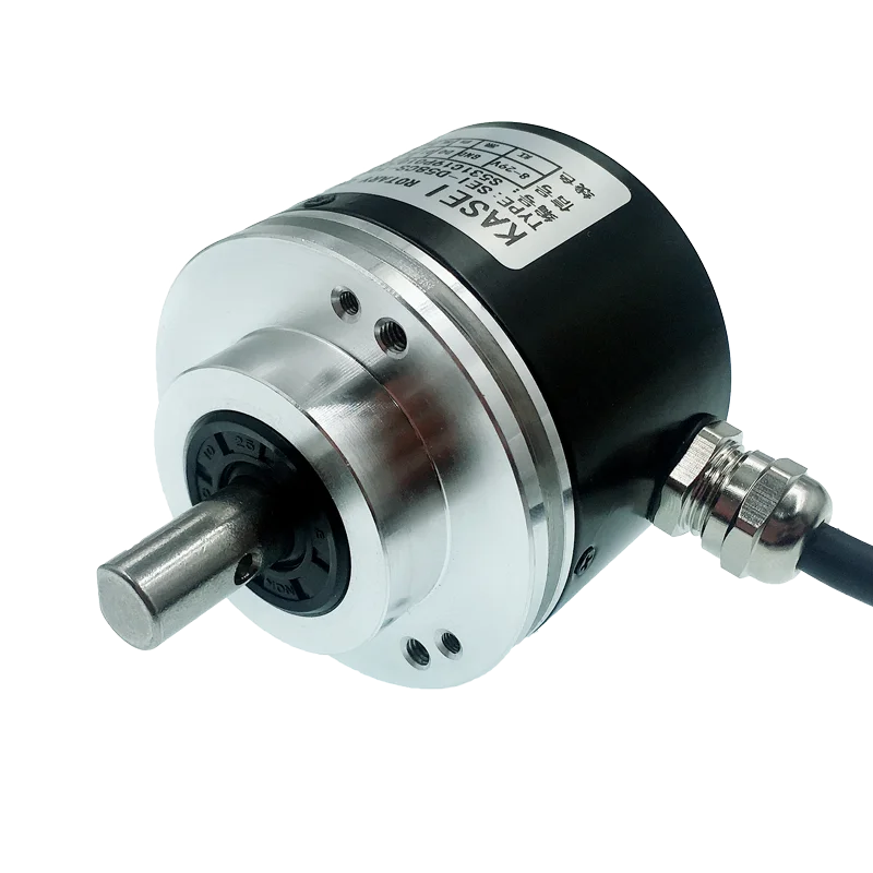 

Абсолютный роторный энкодер 2026 12-битный, одноповоротный, с цельным валом 8 мм, магнитный, с параллельным выходом