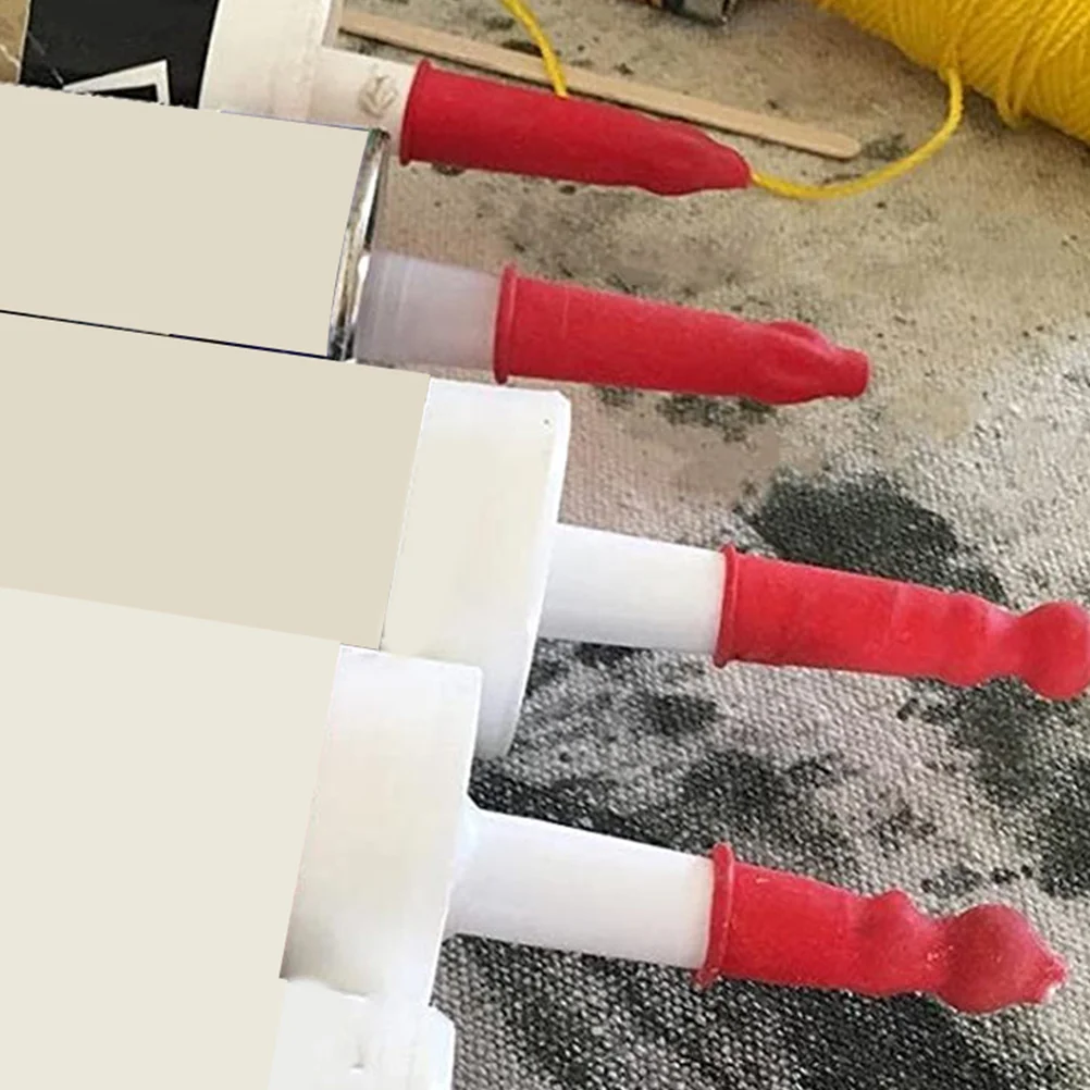 

10Pcs Caulking Tube Caps Latex Caulk Saver Caps with Excellent Sealing Effect for Caulk Glue Fresh and Long-Term Use