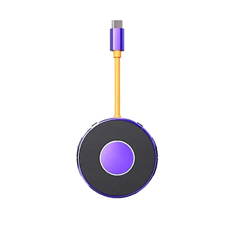AED7-Live Dock A10 Audio Adapter With USB-C Music Recording Portable Audio Interface For PC Computer Android Phones