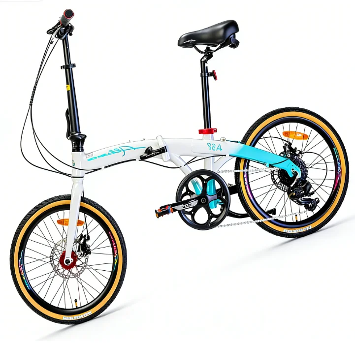 

Велосипед Allines 20 A8 Plus, складной, городской, легкий (13 кг), из сплава, для женщин