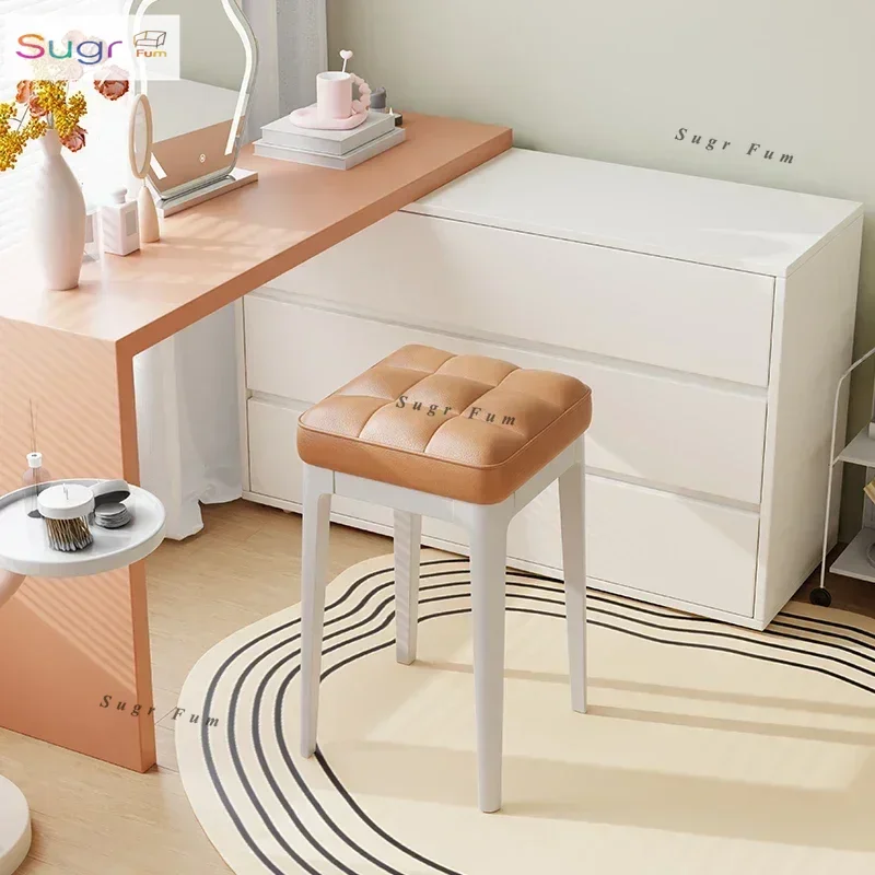 

Makeup stool simple soft bag chair girls bedroom modern high-end manicure chair master bedroom dresser makeup chair