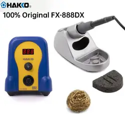 HAKKO 100% FX-888D Electronics Soldering Station 220V Professional ESD Welding Tin Equipment PCB Mobile Phone Repair Tools