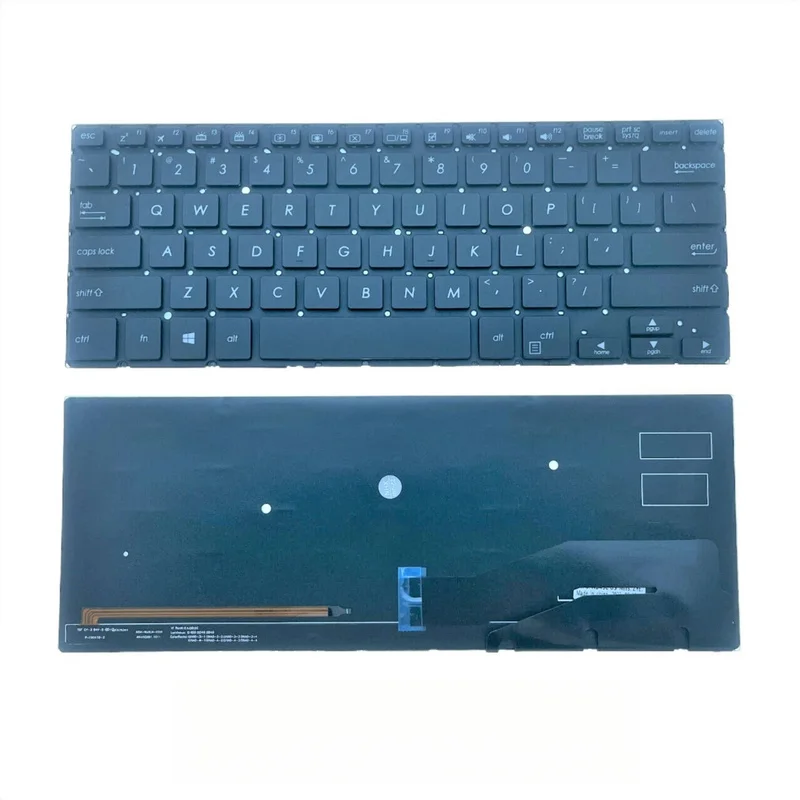 New US Spanish Laptop Backlit Keyboard For ASUS VivoBook Flip 14 TP410 TP410U TP410UA TP410UR TP410UA-DH51T TP410UA-DB51T