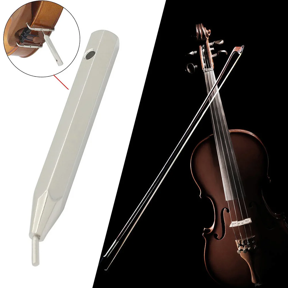 

Violin Chin Rest Keys Alloy Lightweight Portable Easy Use Repairing Tuning Accessory Chin Rest Key Instrument Key
