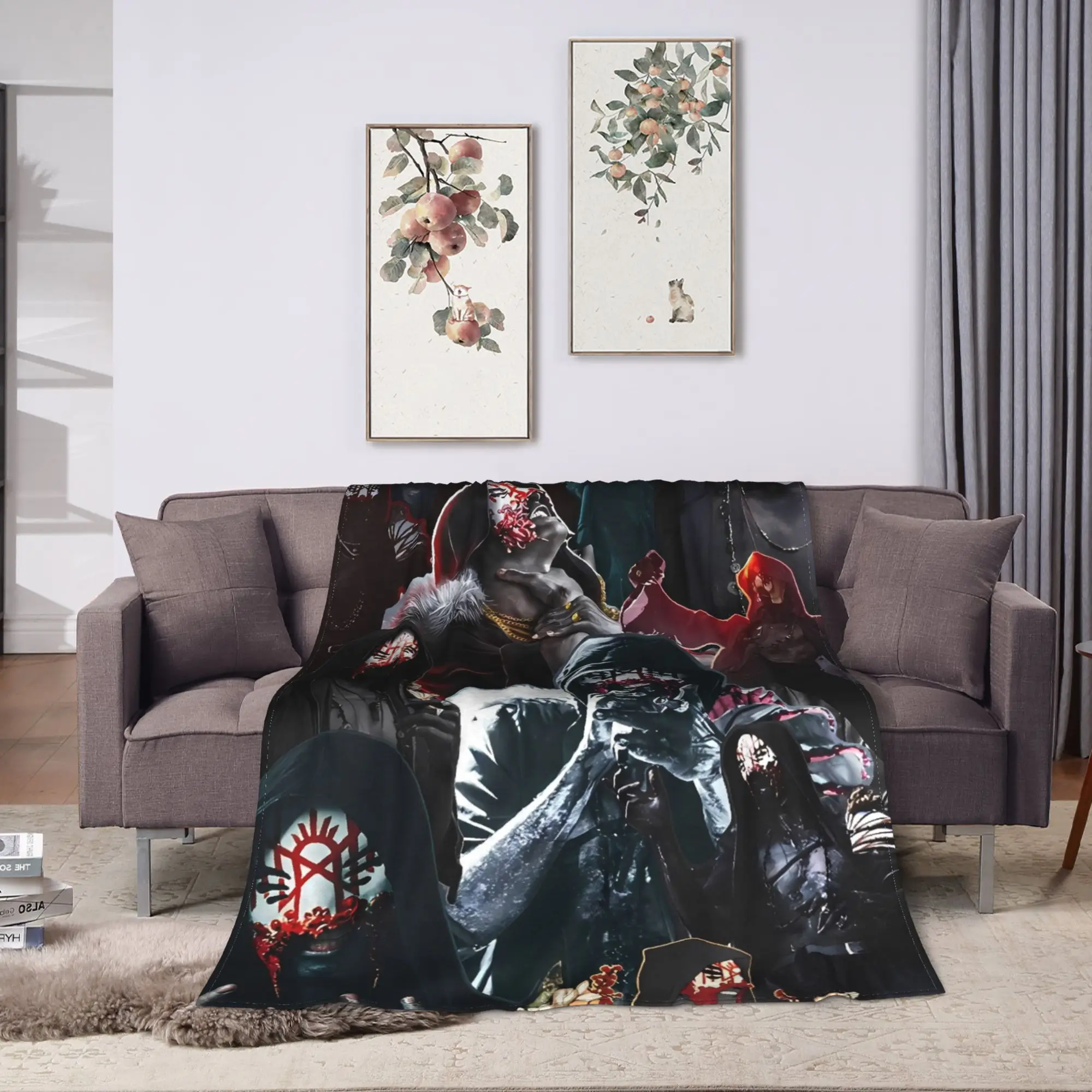 S-Sleep T-Token Blanket Quality Super Warm  Throw Blanket Autumn Children Outdoor Fluffy Bedspread