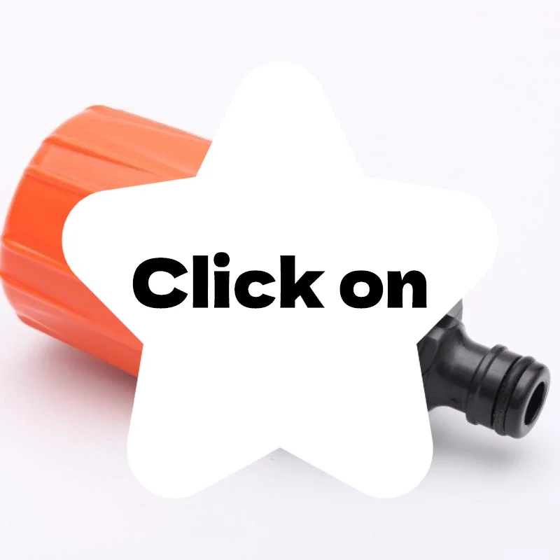 1Pc Universal Tap Water Plastic Hose Pipe Joint Quick Connect Garden Mixer Tap Adaptor Universal Water Garden Connector Supply