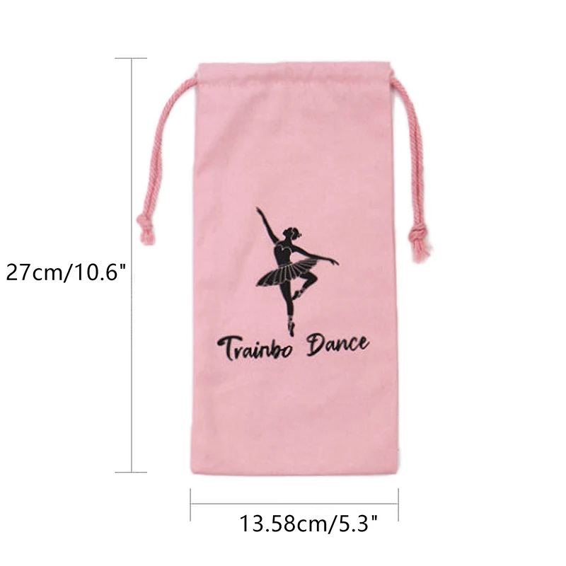 1PC Dance Bag Shoes Storage Pouch Ballet Organizer Handbag Bags Pouches Satin Ballet Shoe Bag Dance Shoes Pouch Drawstring Bags