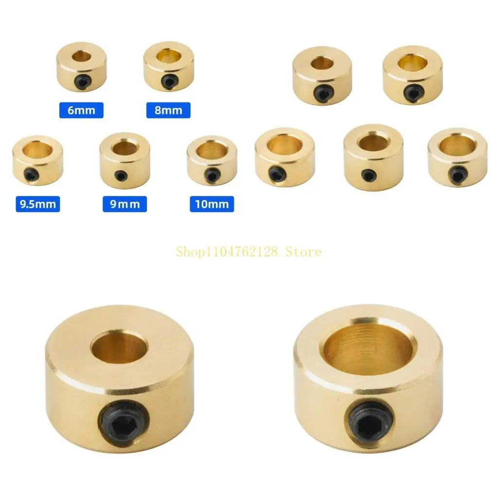 Brass Depth Stop Collars Ring Positioner Ring For Woodworking Drill Locator best sale