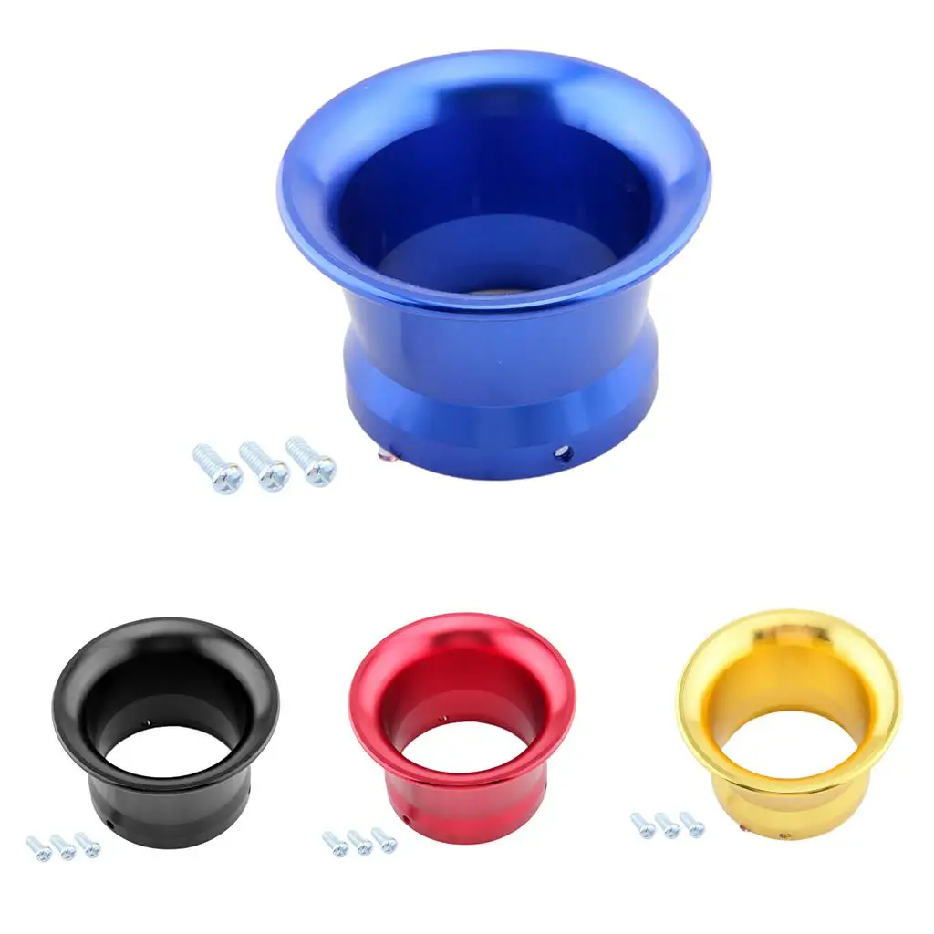 

Air Intake Velocity Stack Kit Aluminum Alloy Turbo Funnel Performance Carb Funnel for PWK26 PWK30 Carburetor