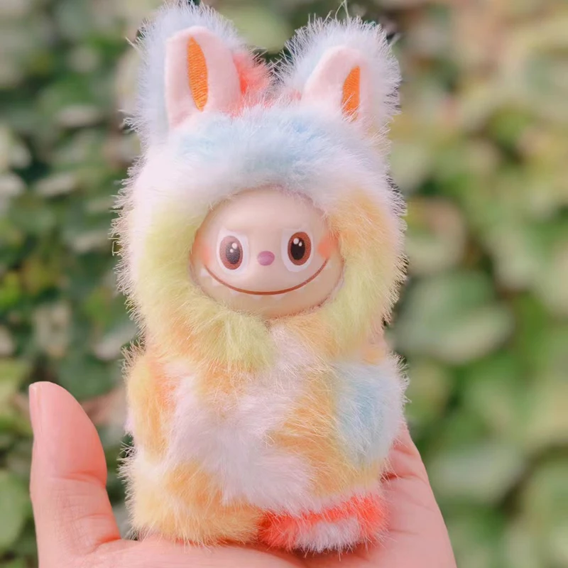 

Labubu 4.0 булавка в виде монстров для куклы любви, одежда с галстуком-красителем, милый комбинезон в горошек, Labubu, мини-платье «сделай сам»