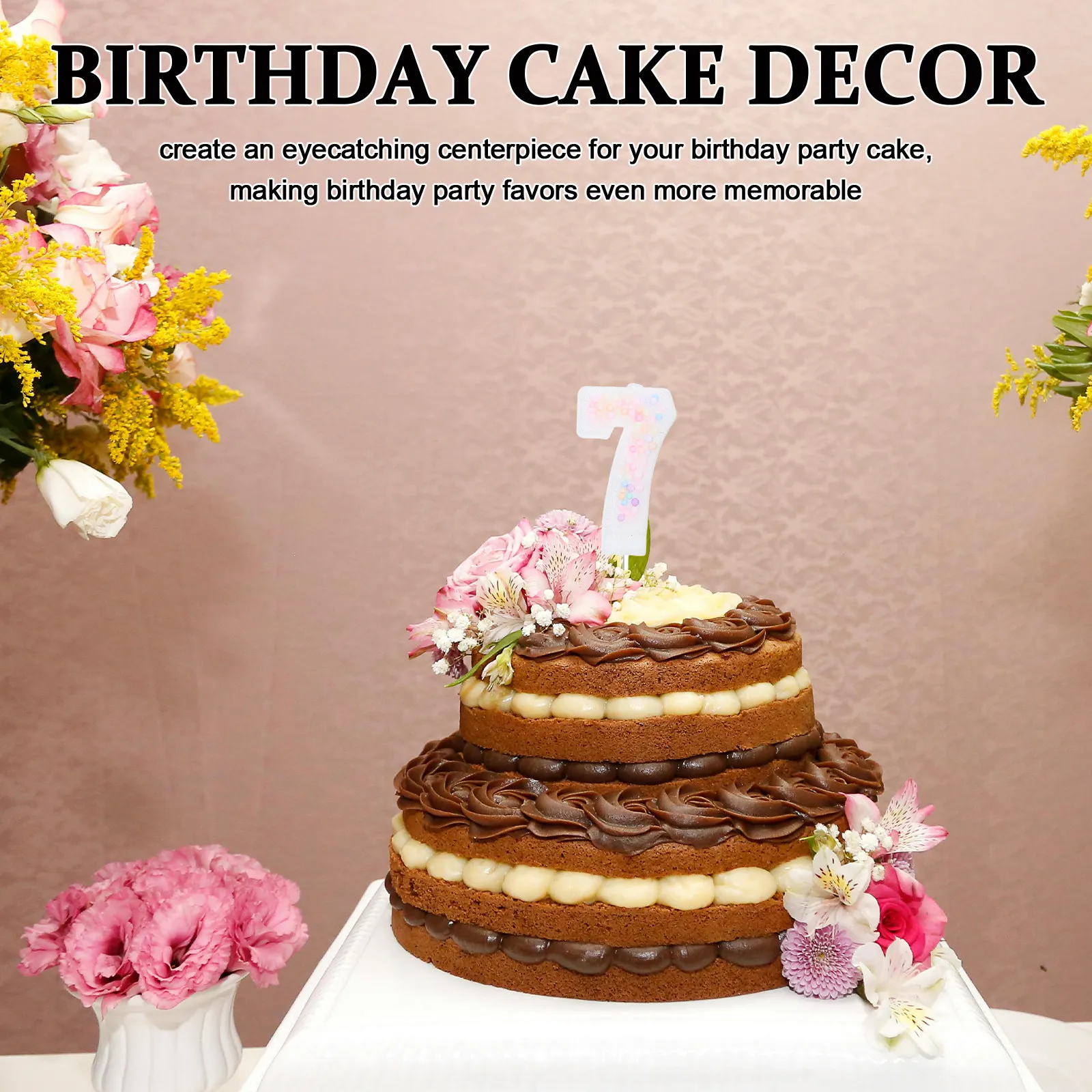 13Pcs Spiral Birthday Party Candles Colorful Birthday Cake Decorations Swirl Candles for Baby Shower Cupcakes Festival Cake