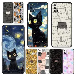 Phone Case For OnePlus 12 11 10 9 Pro 9T 12R 10R 9R 9RT 10T 8T 8 7 6T 7T Nord 2T CE 2 5G N200 N10 N100 Soft Cover Cat-Printed