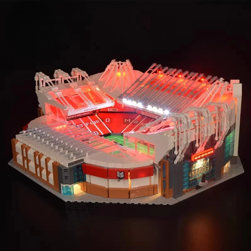Set di illuminazione a LED adatto per LEGO Old Trafford Manchester Unite 10272 Regalo di illuminazione (escluso blocchi di costruzione)