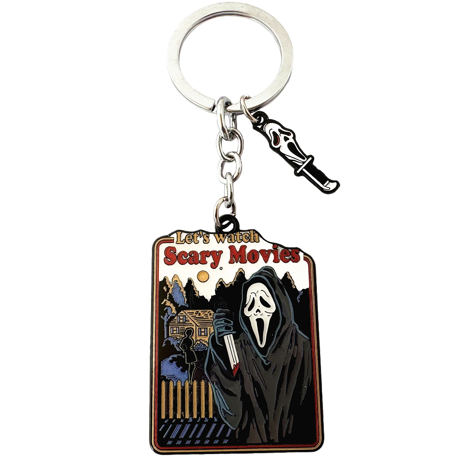 

FANTASY UNIVERSE Free shipping 20pcs a lot Horror KeyChain ABSSN0124