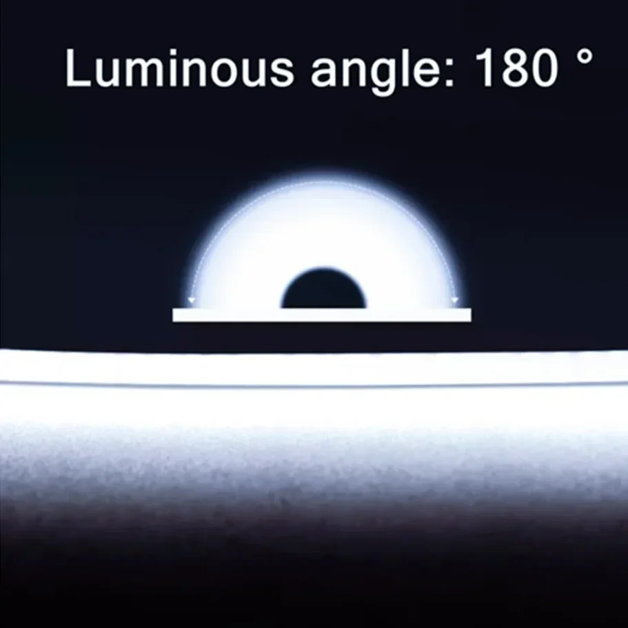 12V 3mm Width Ultra Thin COB LED Light Strip Colorful Dimmable High Density Flexible Light 400LEDs for DIY TV Home Decor Lamp