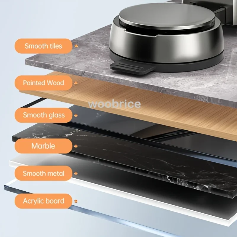 Supporto per soffione doccia Supporto a ventosa per doccia murale 360 °   Staffa per montaggio a parete per bagno con supporto per asta doccia con placcatura regolabile