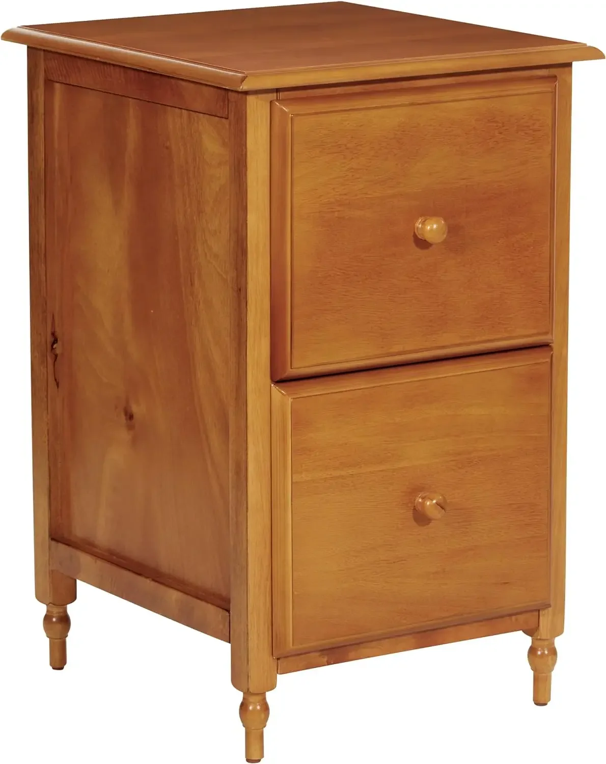 

Nightstands, Home Collection File Cabinet for Letter Size Files, Antique Cherry Finish, 20.5"D x 19"W x 30.25"H