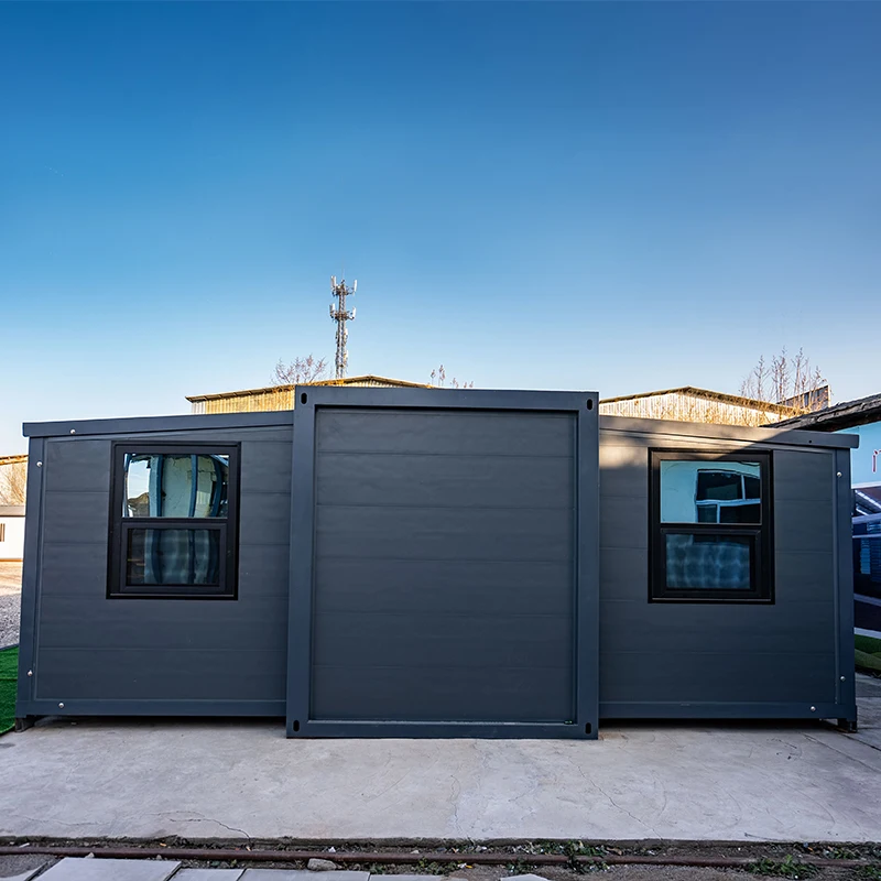 Fabricated Pre Easy Assemble Coffee Shop Folding Expandable Home Prefab Container Modular Mobile House