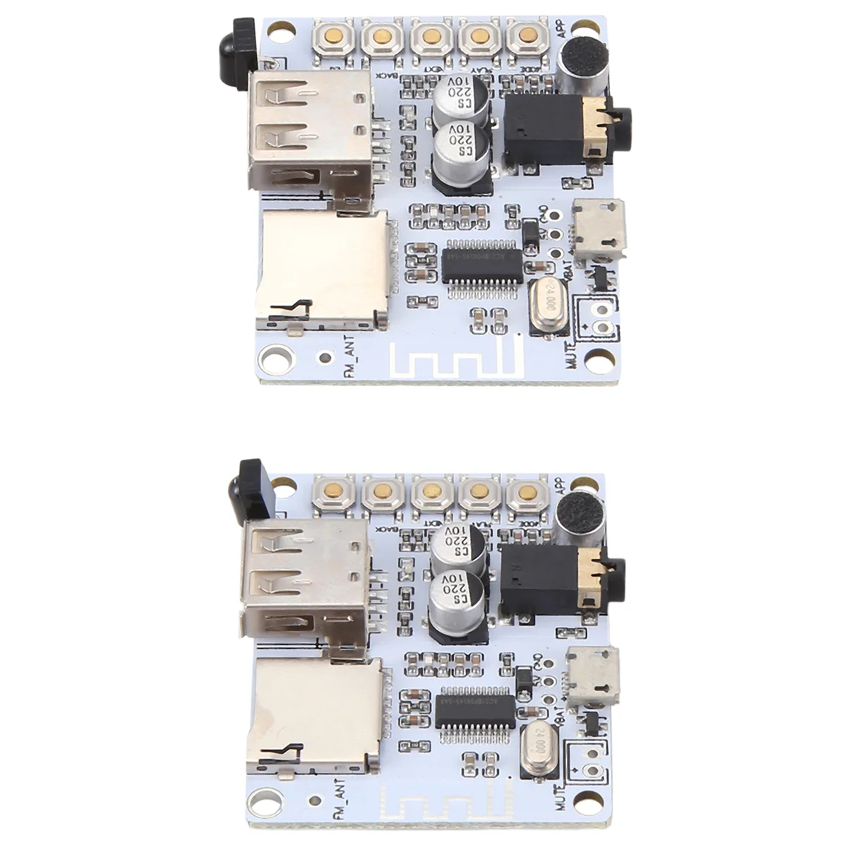 2 Stück Bluetooth-Audio empfänger modul Funkmodul Auto verlustfreier Lautsprecher verstärker modifiziertes Bluetooth 4,1 Board-Modul