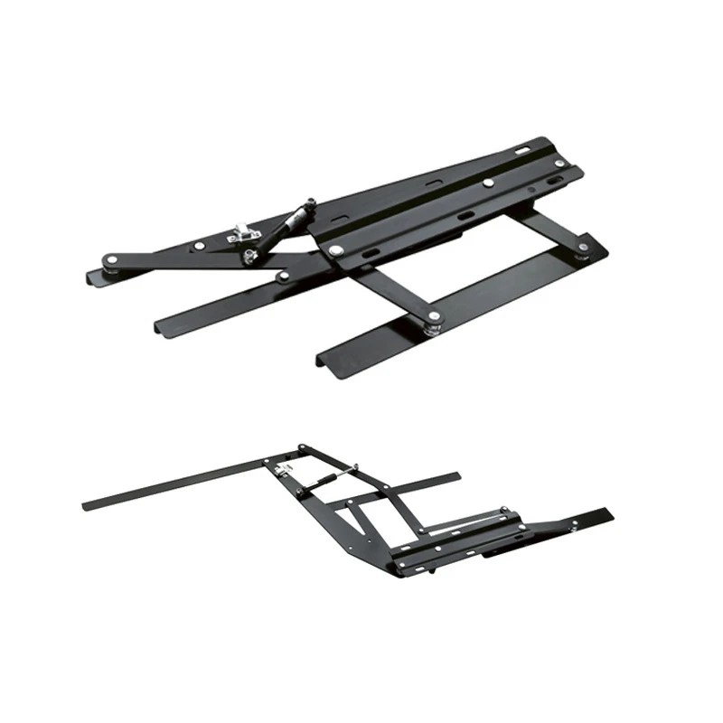 Heavy duty hydraulic storage bed lifting mechanism 85 kg weight capacity Foldable gas hinge lifting frame