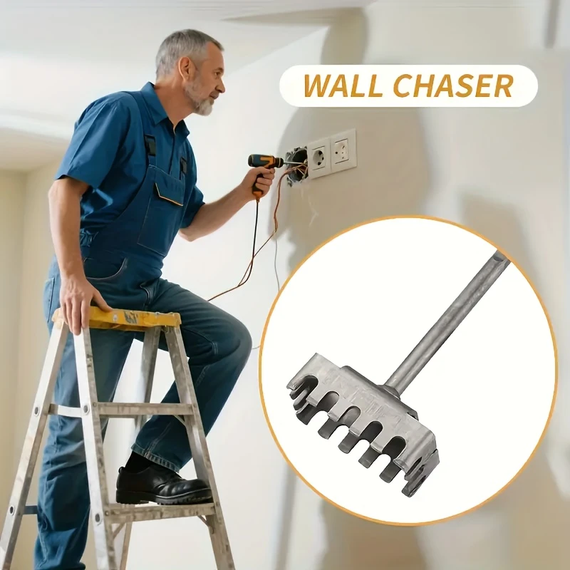 

1 шт. профессиональный дырокол из нержавеющей стали с квадратными отверстиями для установки электрической коробки в бетонной кирпичи и цементной стене