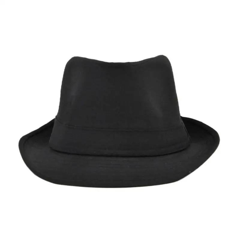 

39BD Britain Men Gentleman Fedora Hat for Wedding Party Elegant Lady Photoshoot Hat