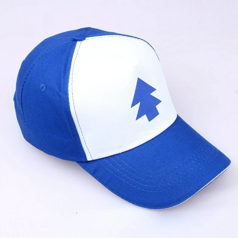 Anime Gravity Falls Dipper Pines The Same Hat Cosplay Character Accessories  Net Cap Baseball Cap Men Shade Hip Hop Cotton Hats