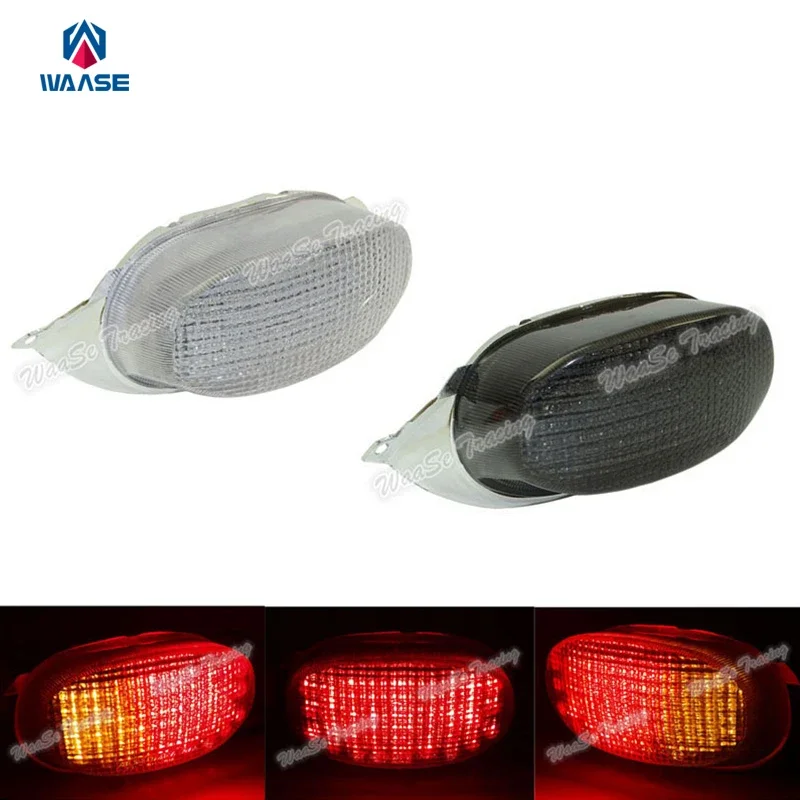 

WAASE E-Marked Rear Taillight Tail Brake Turn Signals Integrated Led Light For 1996 1997 1998 1999 SUZUKI GSXR750 GSXR GSX-R 750