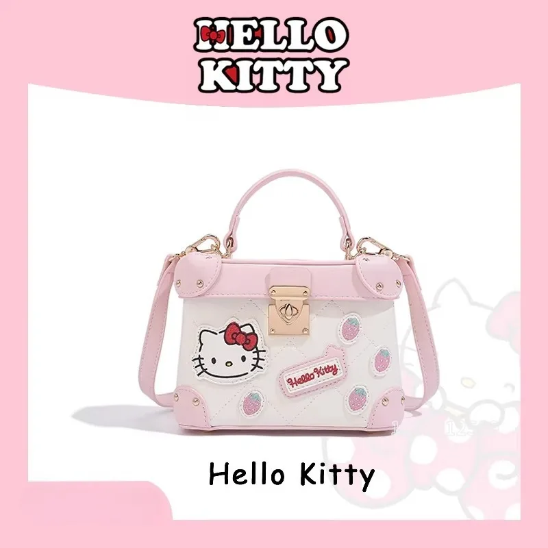 

Hello Kitty New Women's Shoulder Bag Luxury Brand Original Women's Mini Shoulder Crossbody Bag Cartoon Fashion Mini Women's Bag