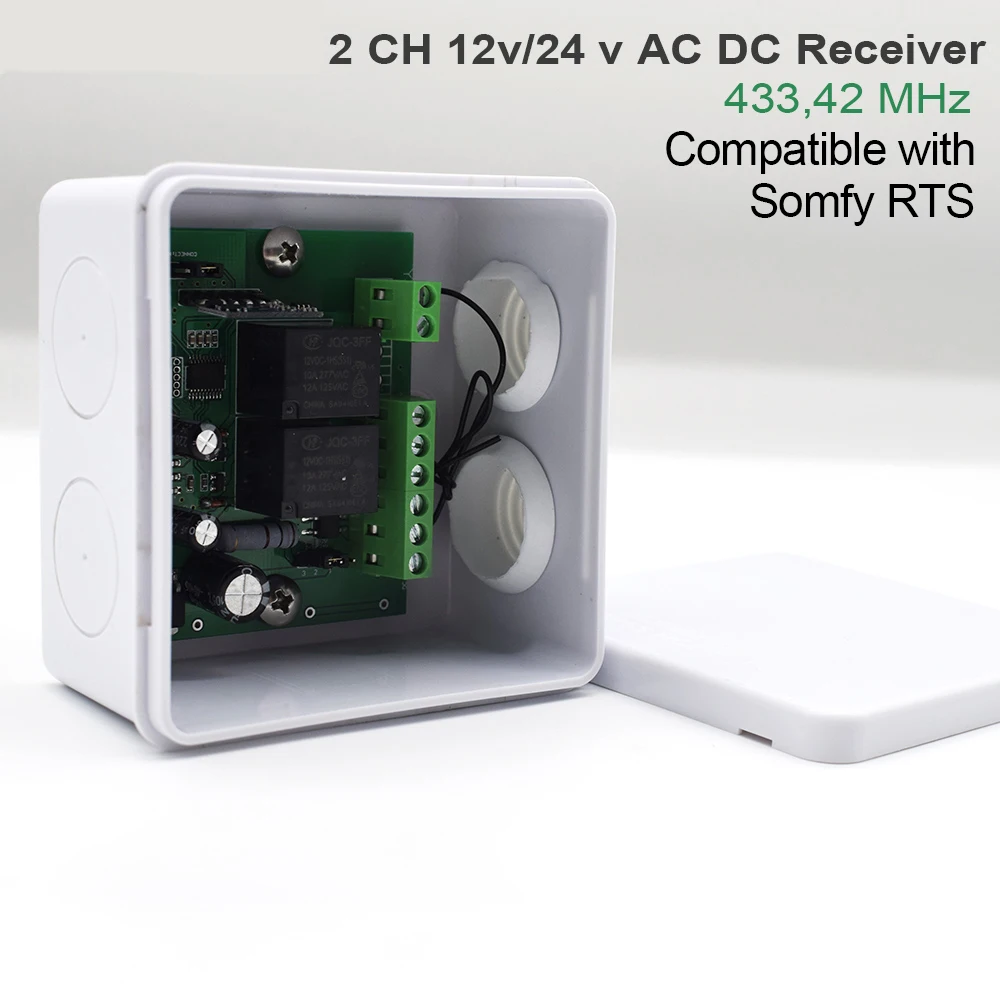 Récepteur Somfy Modulis RTS 1810917 – Pour Système De Chauffage Automatique – Neuf Sous Emballage