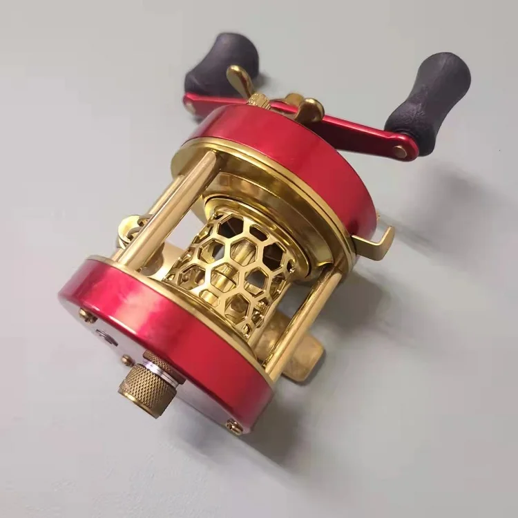 بكرة الطبل جميع بكرة الصيد المعدنية