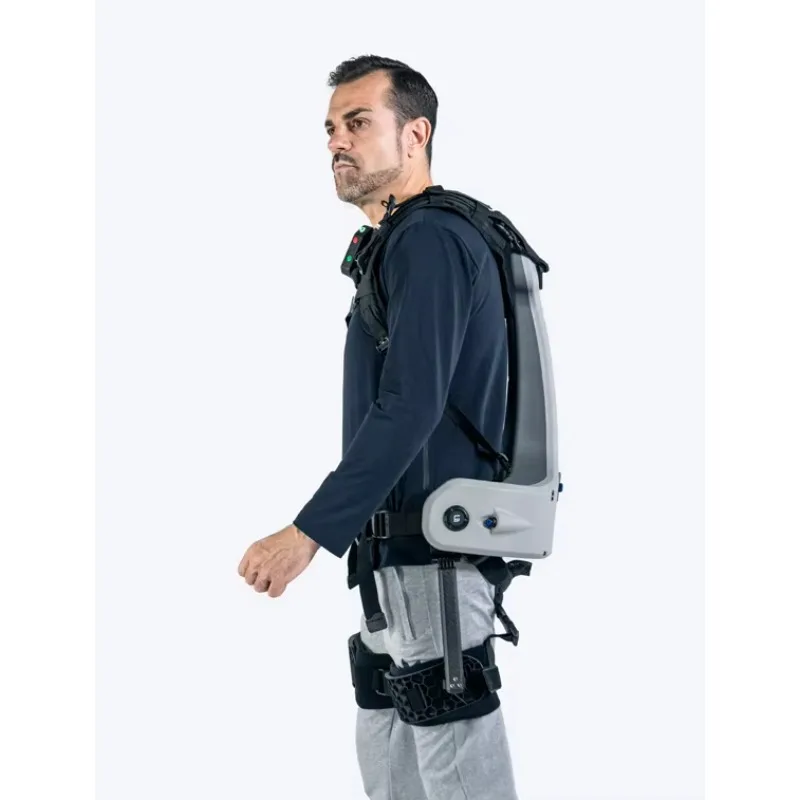BES-HV Waist Exoskeleton Robot Made of Aerospace Aluminium Alloys and Carbon Fibre