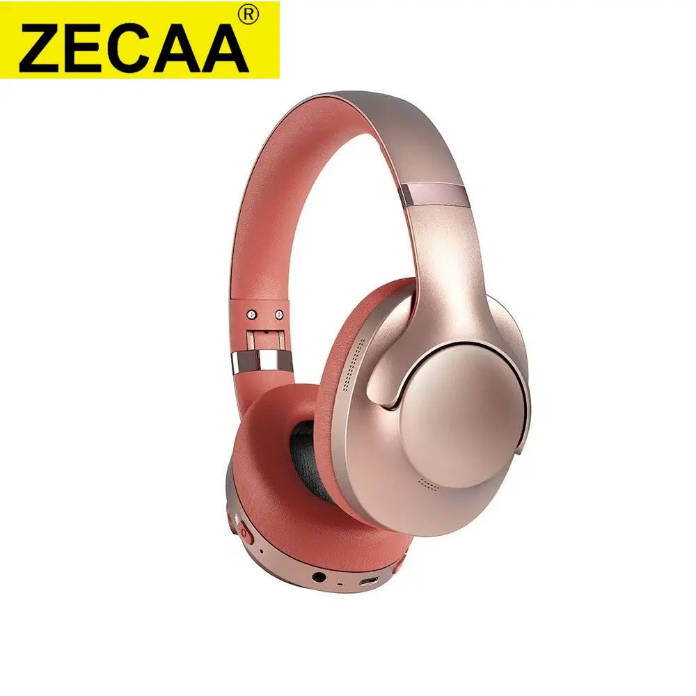 

ZECAA Foldable ANC Bluetooth Wireless Bass Headphone 5.4 Head On Earphones HiFi Sound Headphone Noise Cancelling Game Headphone