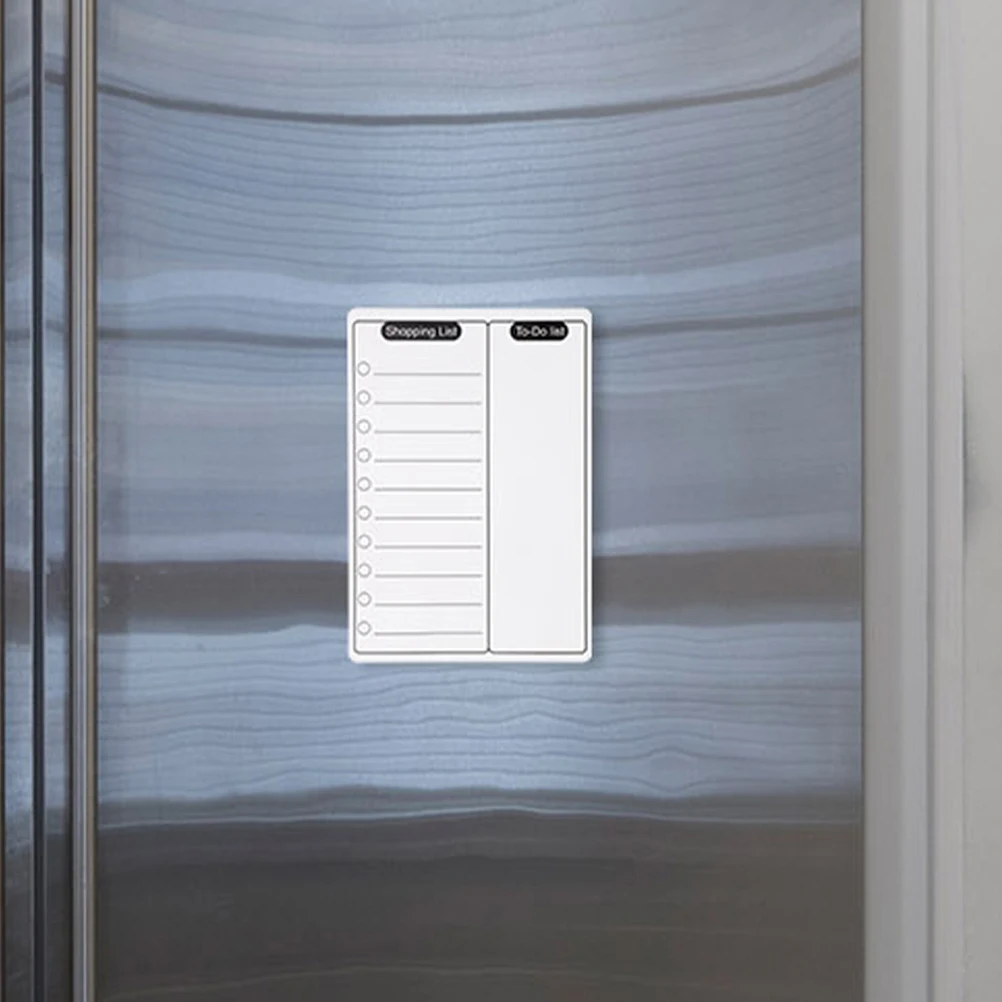 

3Pcs Magnetic Message Boards Dry Erase Planner Board for Home Reusable Refrigerator Writing Board Scheduling