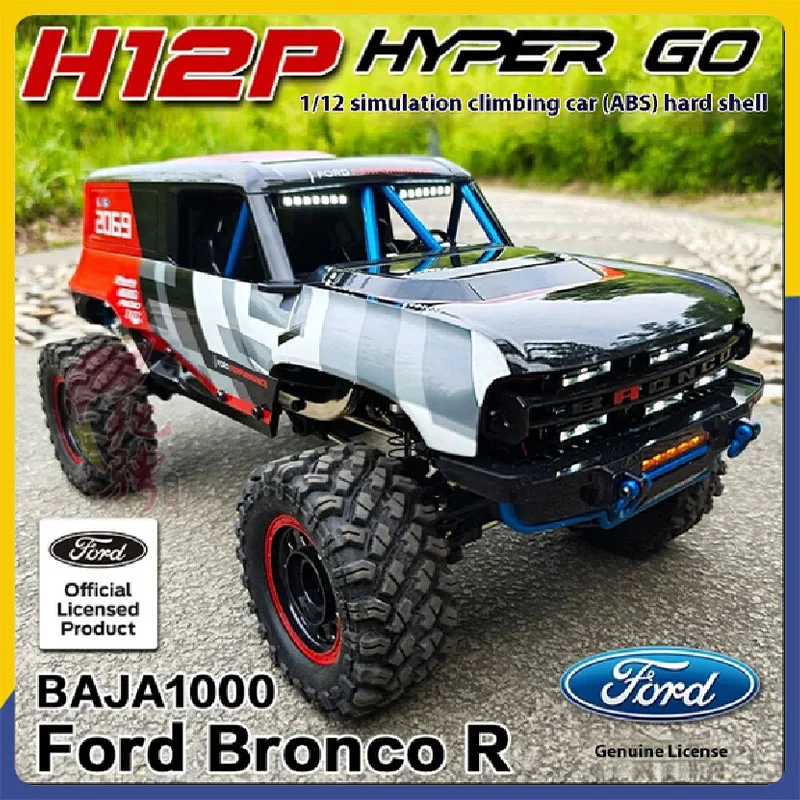 

New MJX High-Speed Climbing Off-Road Remote Control Car Full Scale 1:12 Brushless H12P Ford Authorized Remote Control Vehicle