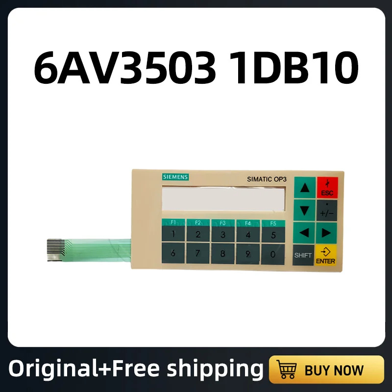 

For NEW 6AV3503 1DB10 OP3 0P3 Membrane switch 6AV3503-1DB10 OP3 panel keypad simatic HMI keypad Membrane Keypad