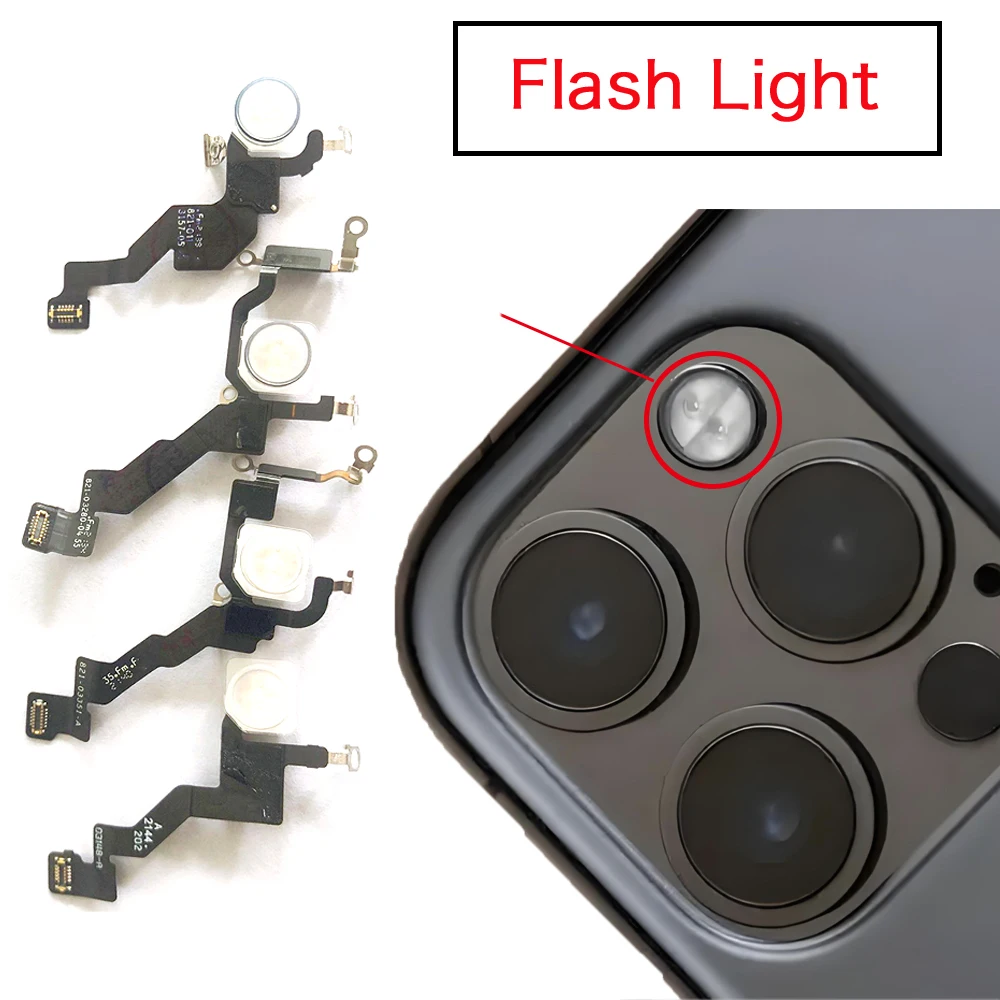 OEM LED Flash Light Sensor Flex Cable Replacement For IPhone X XR XS 11 12 13 Pro Max Mini Proximity Distance Ambient Repair