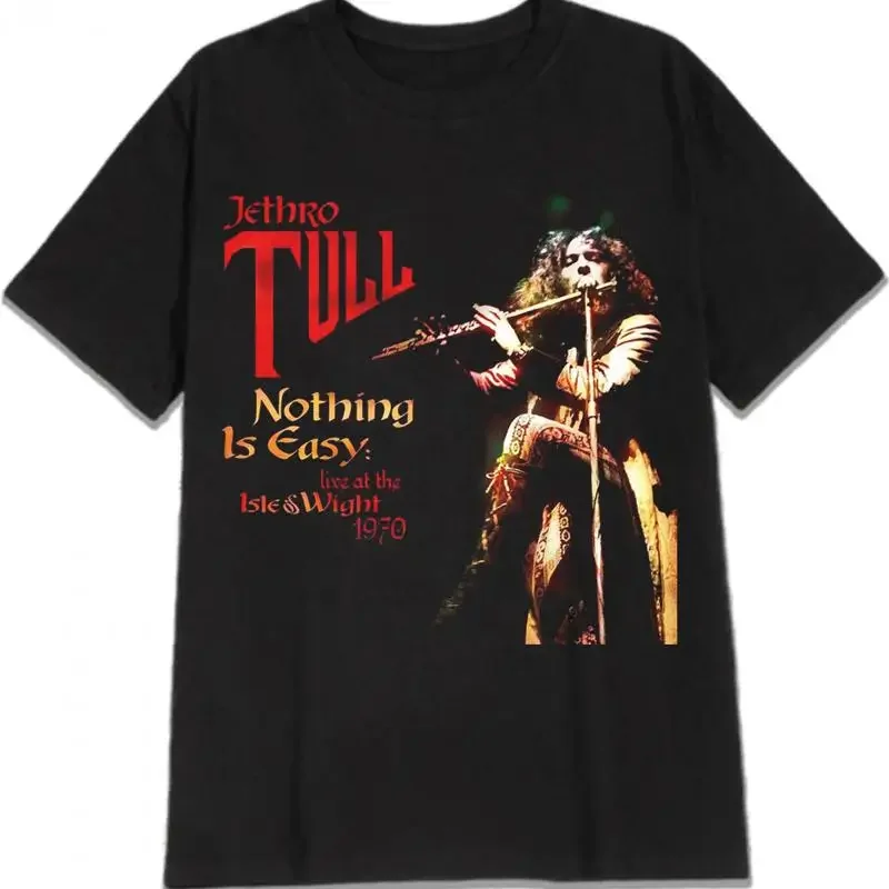Футболка из хлопка Jethro Tull Nothing Is Easy Live At The Isle Of Wi Bt236