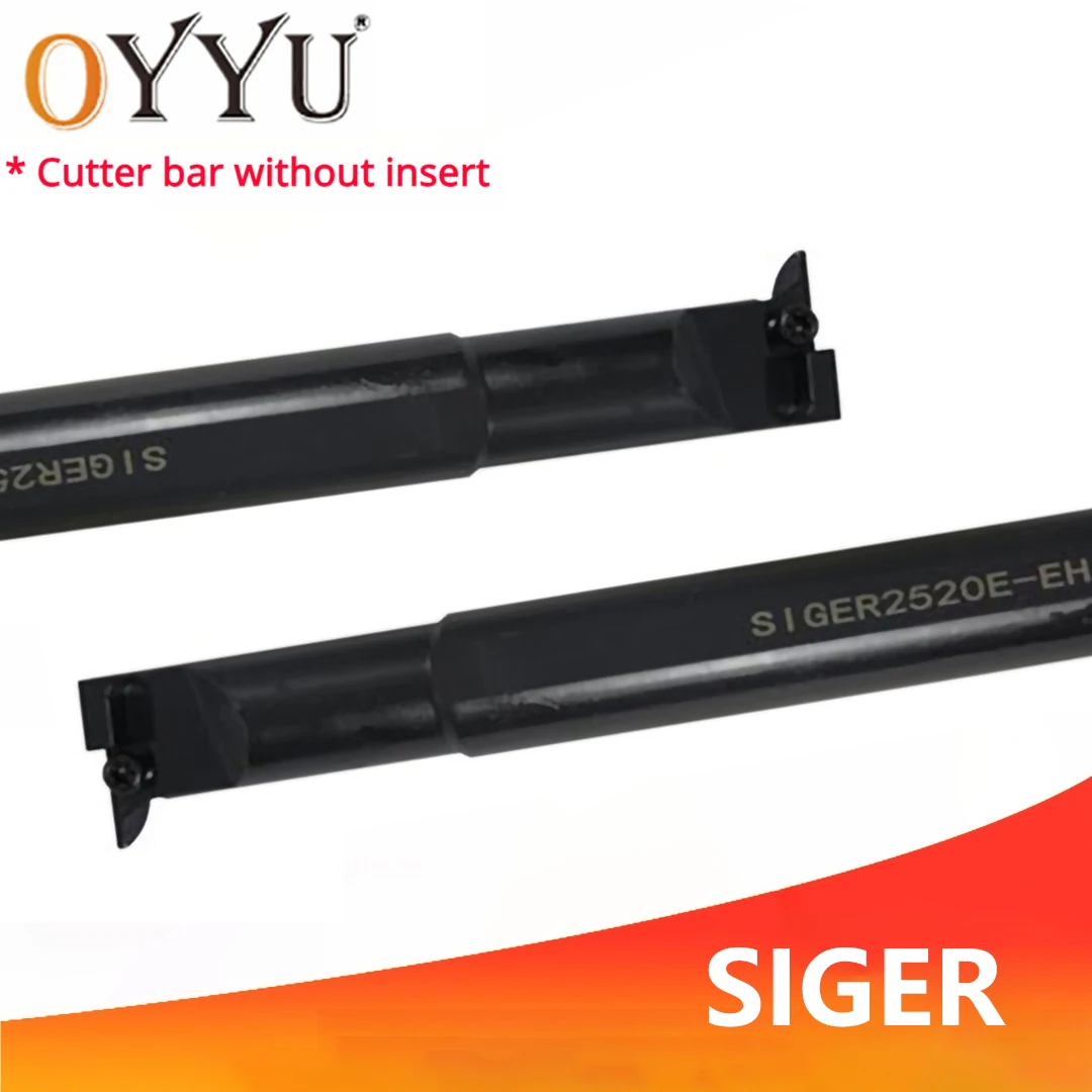 

OYYU Internal Grooving Tools Holder CNC Boring Bar SIGER0808A SIGER1010B SIGER1210B SIGER1412C SIGER1616C SIGER2020D EH SIGER