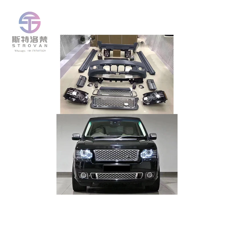 

Facelift Upgrade Body Kit Systems up to 2010-2013 Facelift BodyKit for Land Rover Range Rover Vogue 2005-2009 L322